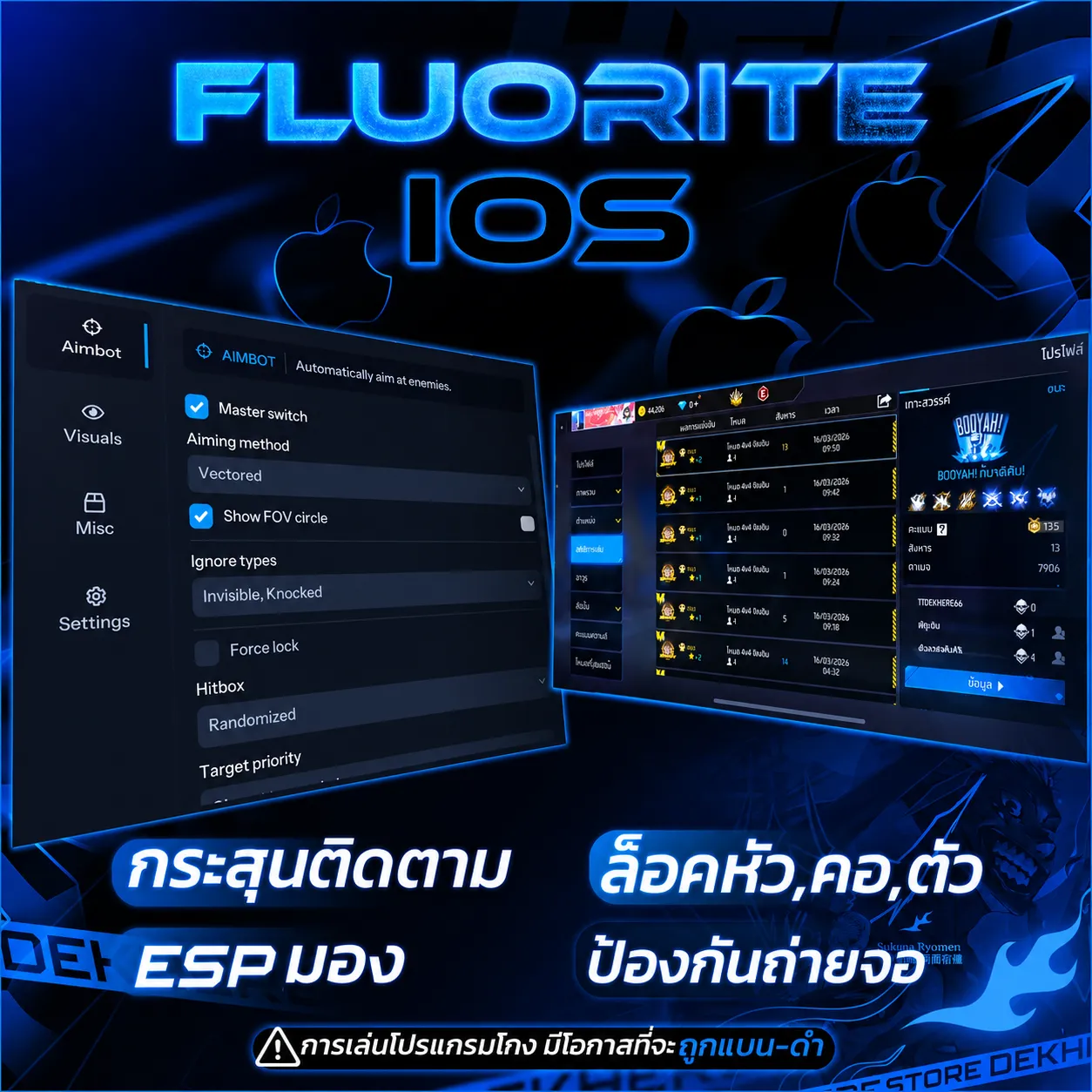 FLUORITEฟูล-IOS-มือถือ